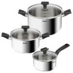 Практикер КОМПЛЕКТ СЪДОВЕ 6 ЧАСТИ DELICIOUS B925S655 TEFAL - до 27-03-25