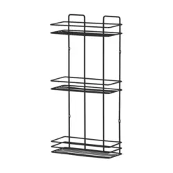 ПРАВОЪГЪЛНА ЕТАЖЕРКА ЗА БАНЯ METALIFE