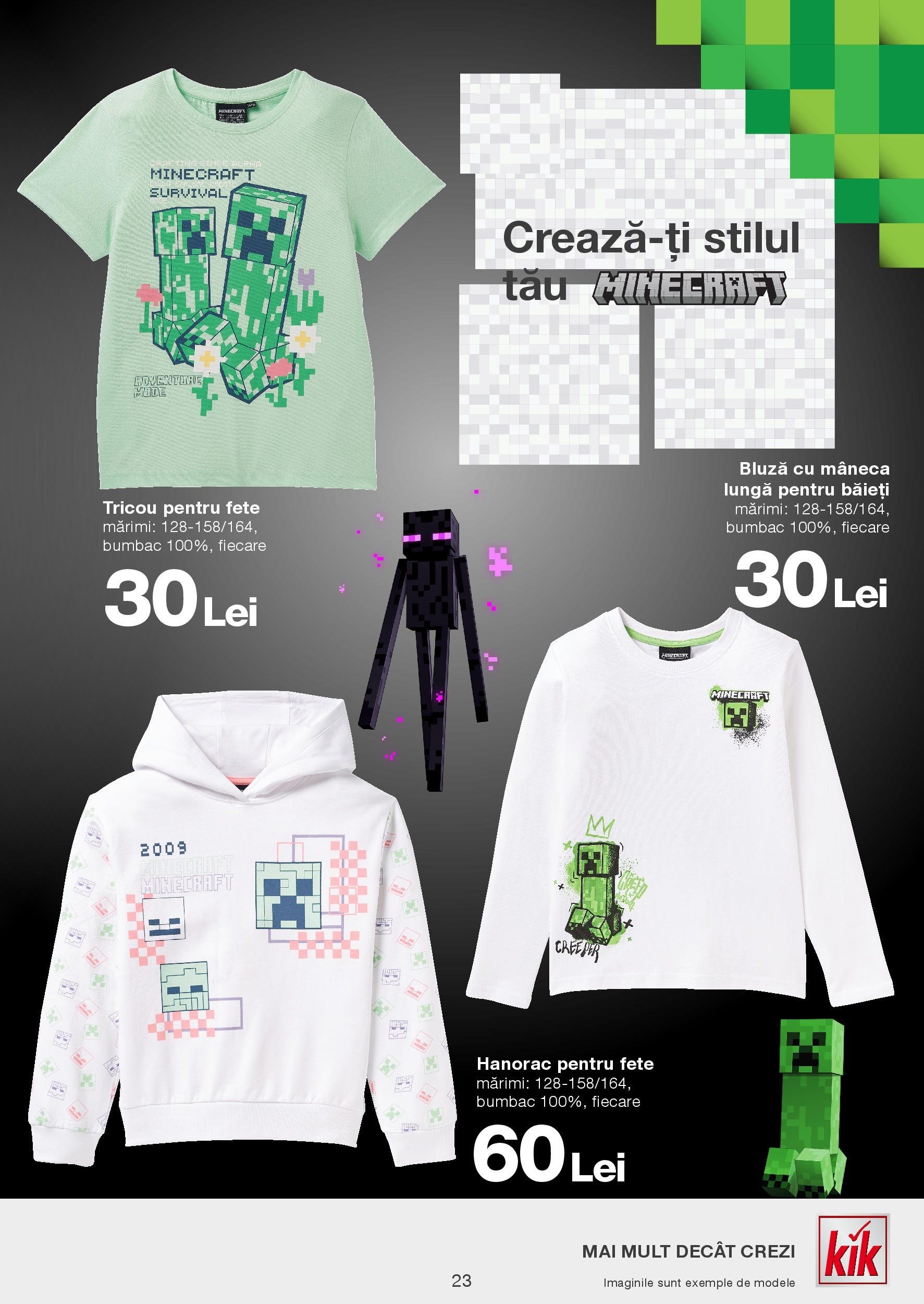 Kik catalog 10.03.2025 - Online magazin Romania | Pagină: 23 | Produse: Tricou, Bluză, Keşe