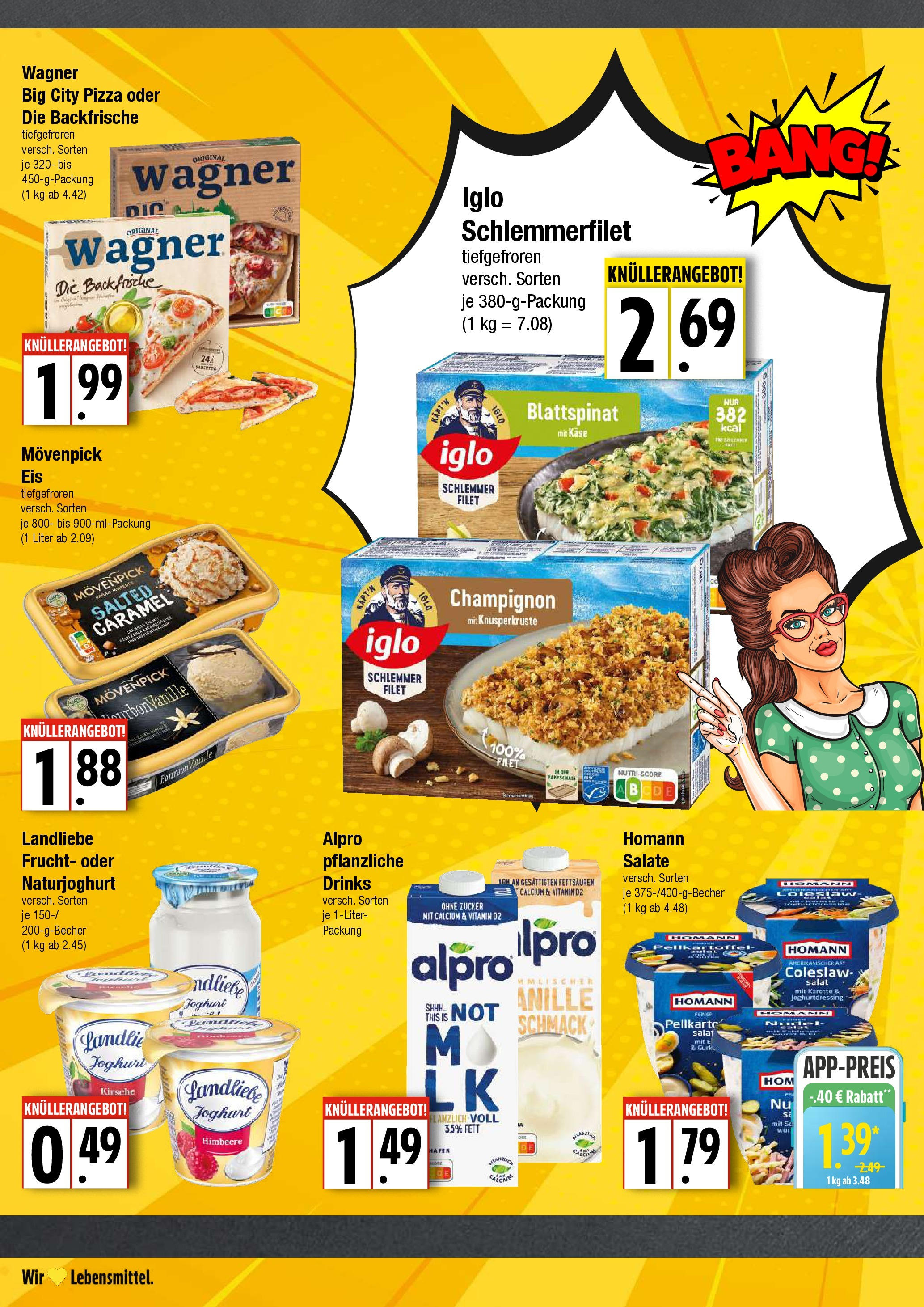 Edeka - EDEKA: Wochenangebote (ab 09.03.2025) » Angebote Online | Seite: 6 | Produkte: Joghurt, Alpro, Pizza, Salat