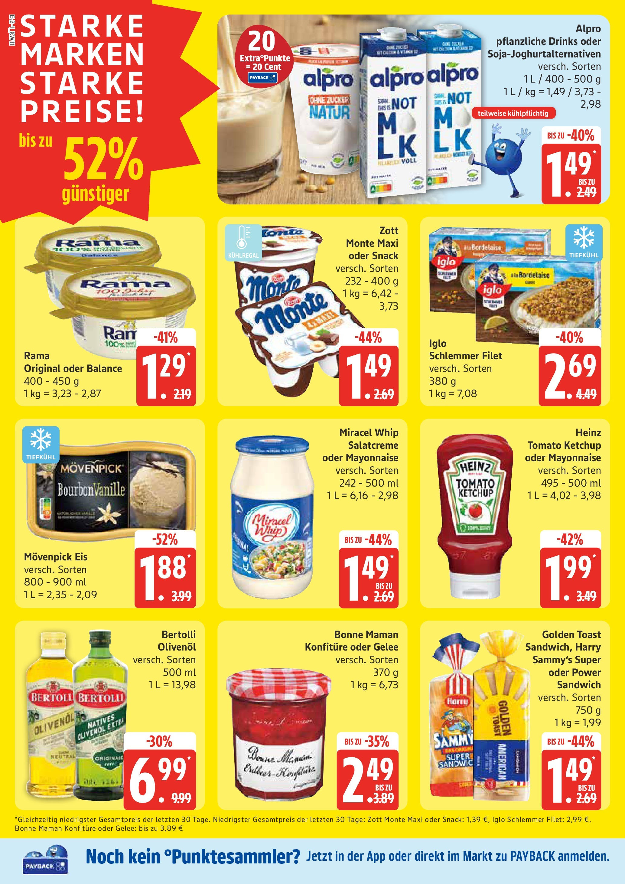 Marktkauf - Marktkauf: Wochenangebote (ab 09.03.2025) » Angebote online | Seite: 2 | Produkte: Rama, Toast, Miracel whip, Bonne maman