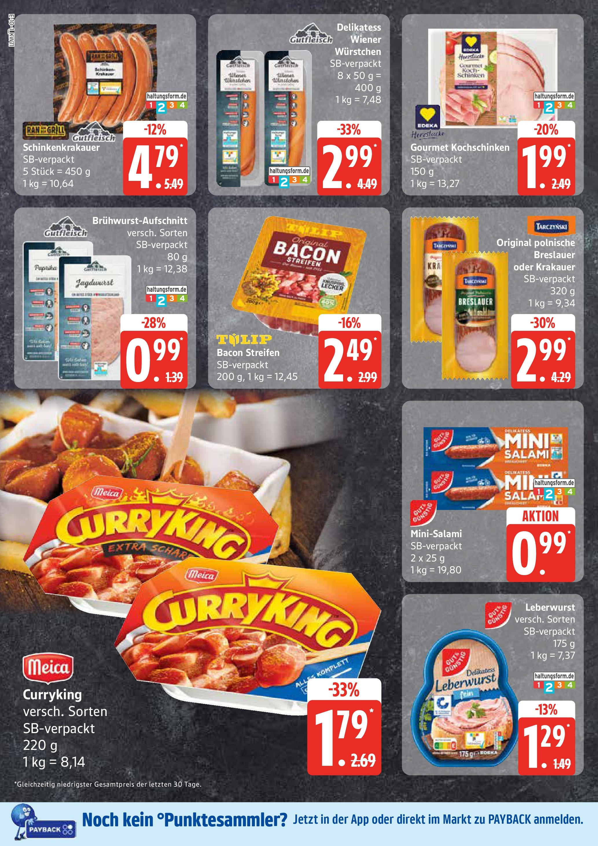 Edeka - EDEKA: Wochenangebote (ab 09.03.2025) » Angebote Online | Seite: 10 | Produkte: Grill, Wiener wurstchen, Meica, Salami