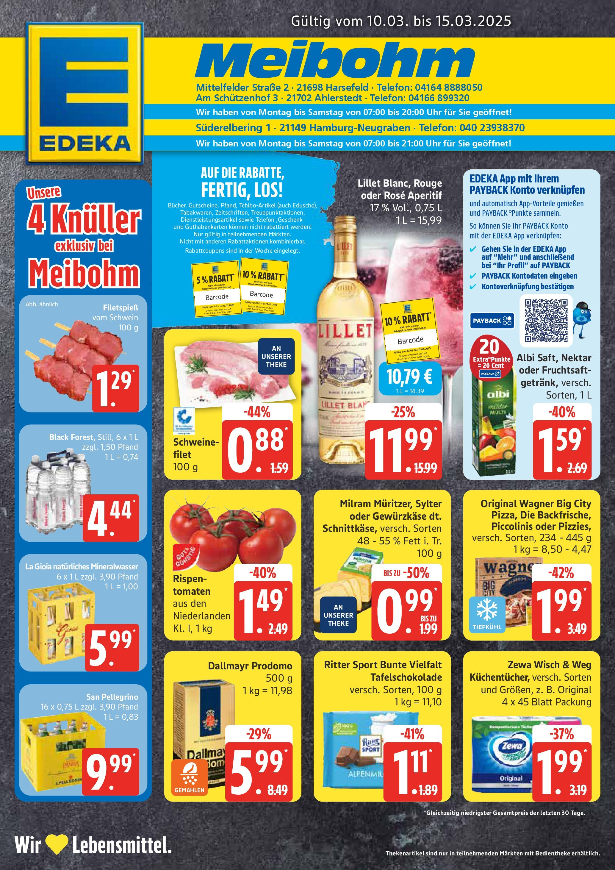 Edeka - EDEKA: Wochenangebote (ab 09.03.2025) » Angebote Online | Seite: 1 | Produkte: Ritter sport, Piccolinis, Fruchtsaft, Telefon