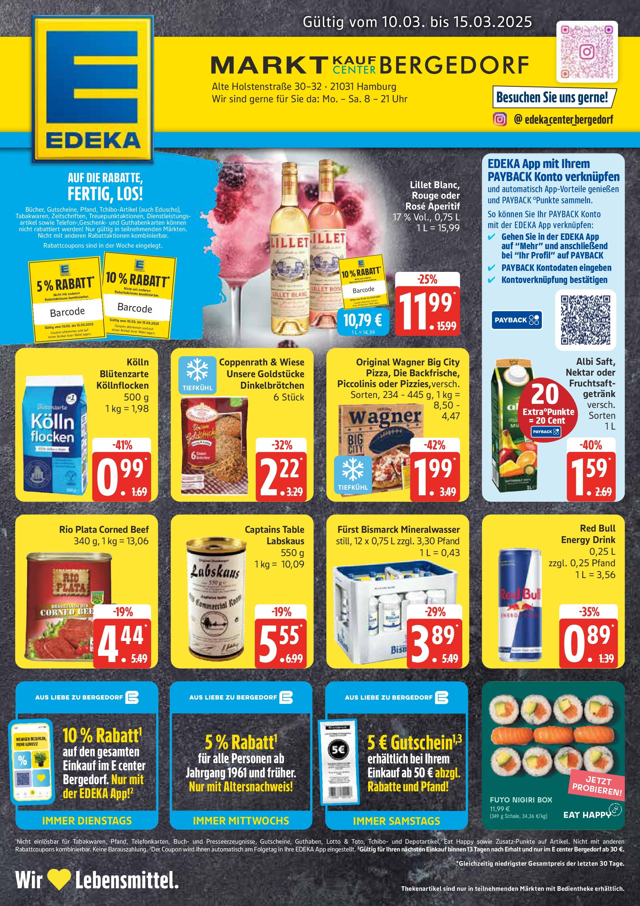 Edeka - EDEKA: Wochenangebote (ab 09.03.2025) » Angebote Online | Seite: 1 | Produkte: Kolln, Rouge, Fruchtsaft, Uhr