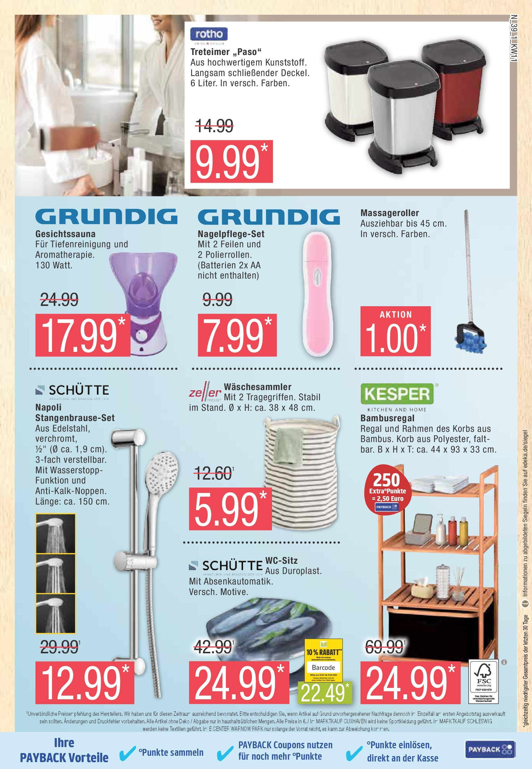 Marktkauf - Marktkauf: Wochenangebote (ab 09.03.2025) » Angebote online | Seite: 39 | Produkte: Batterien, Regal, Korb