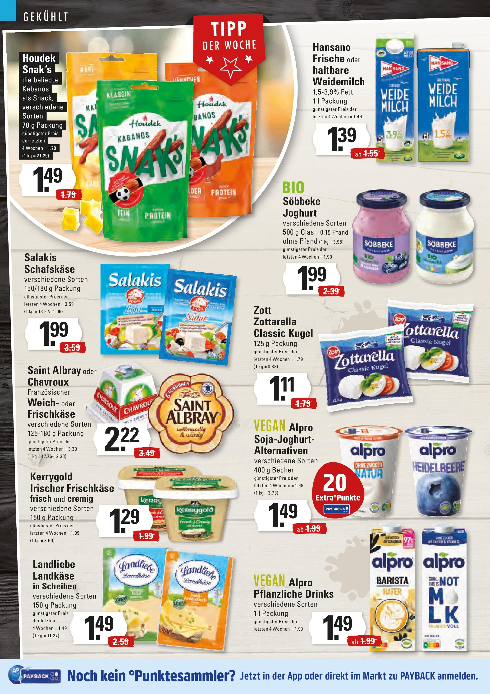 Edeka - EDEKA: Wochenangebote (ab 09.03.2025) » Angebote Online | Seite: 6 | Produkte: Milch, Joghurt, Zucker, Frischkase