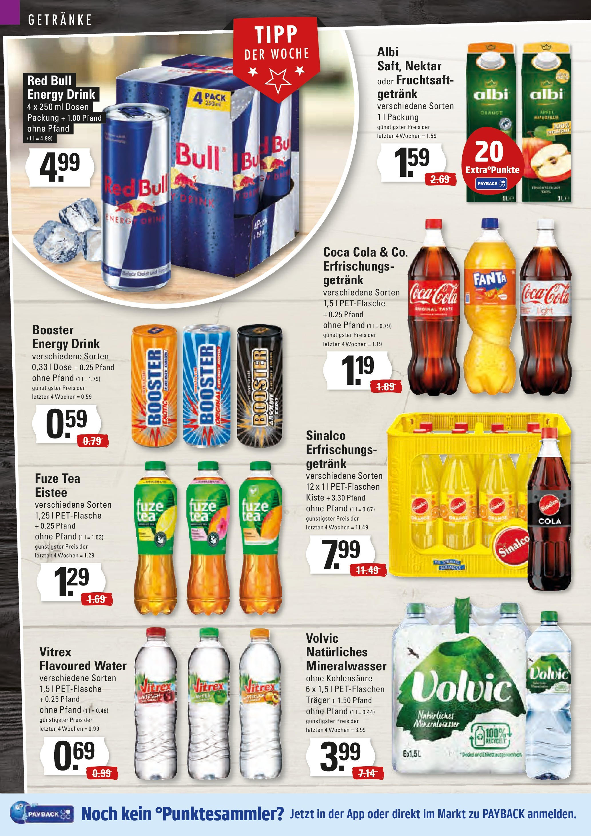 Edeka - EDEKA: Wochenangebote (ab 09.03.2025) » Angebote Online | Seite: 10 | Produkte: Red bull, Coca cola, Fanta, Mineralwasser