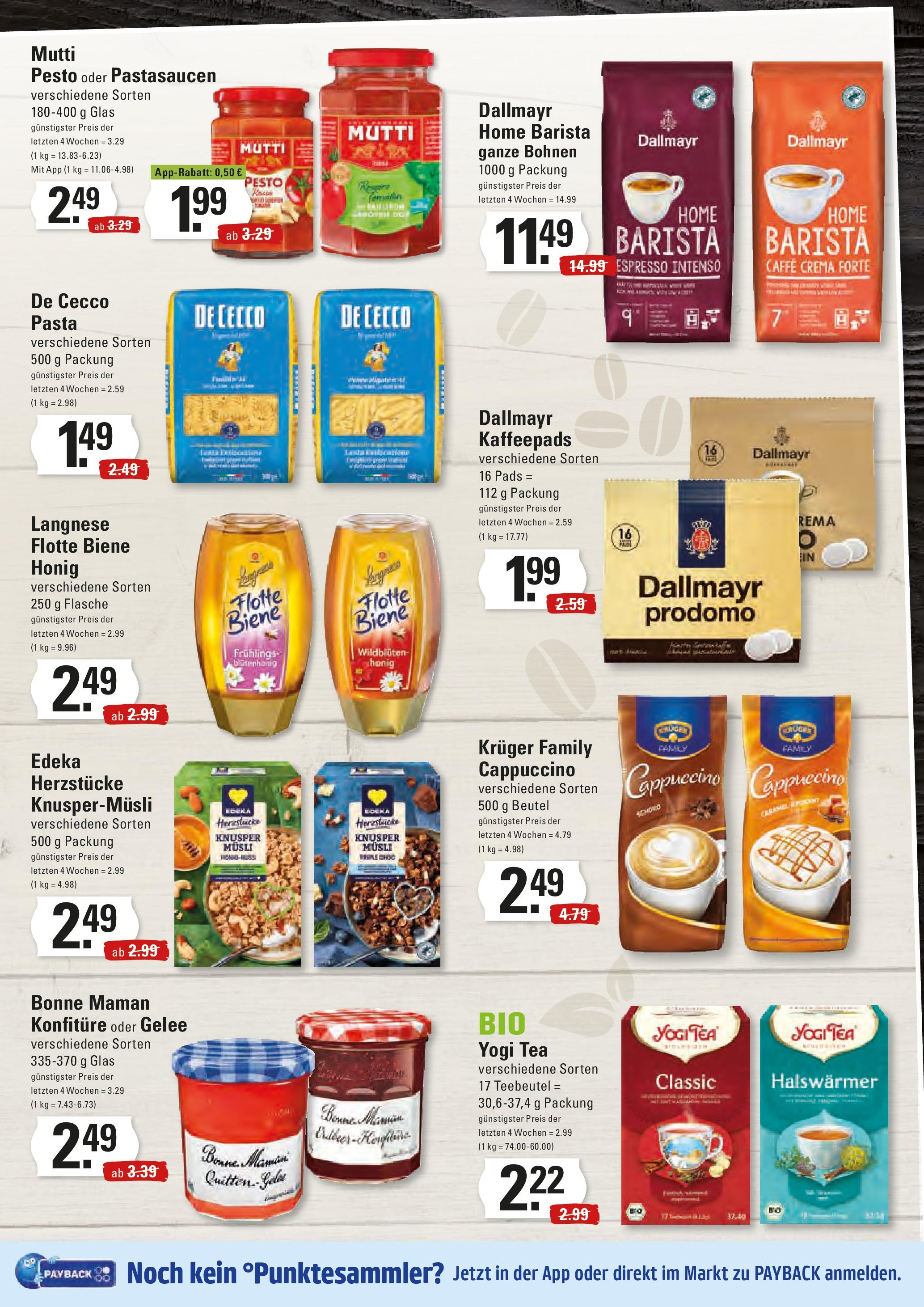 Edeka - EDEKA: Wochenangebote (ab 09.03.2025) » Angebote Online | Seite: 15 | Produkte: Musli, Langnese, Dallmayr, Bonne maman