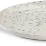 JYSK JYSK Farfurie ALF &Oslash;21cm ceramică alb/albastru