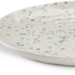 JYSK Farfurie ALF Ø21cm ceramică alb/albastru