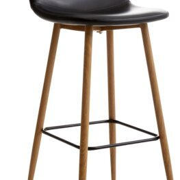 JYSK Scaun bar JONSTRUP negru/stejar