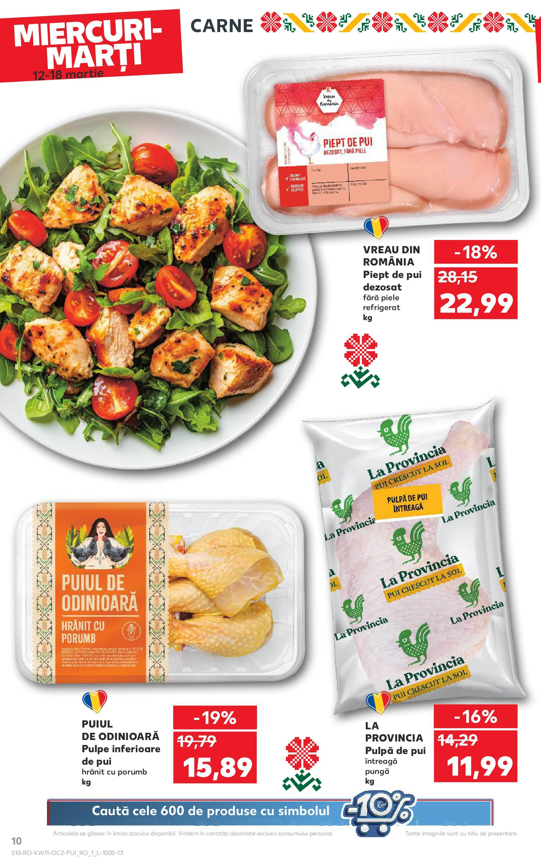 Catalog Kaufland - Bucureşti 12.03.2025 - Revista si Oferta | Pagină: 10 | Produse: Pungă, Porumb