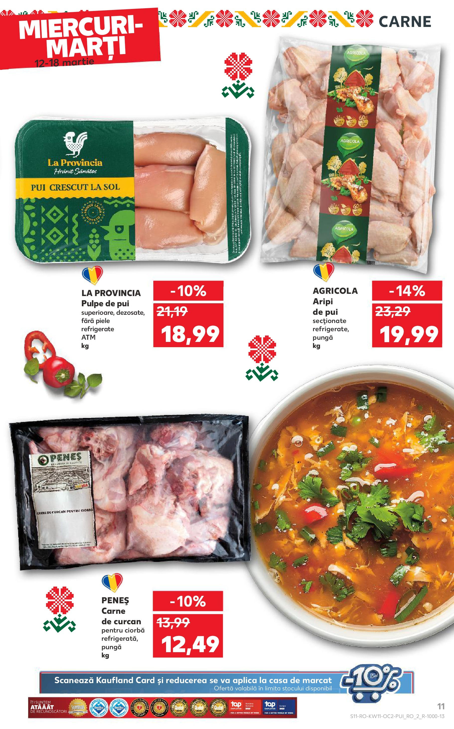 Catalog Kaufland - Bucureşti 12.03.2025 - Revista si Oferta | Pagină: 11 | Produse: Pungă, Top