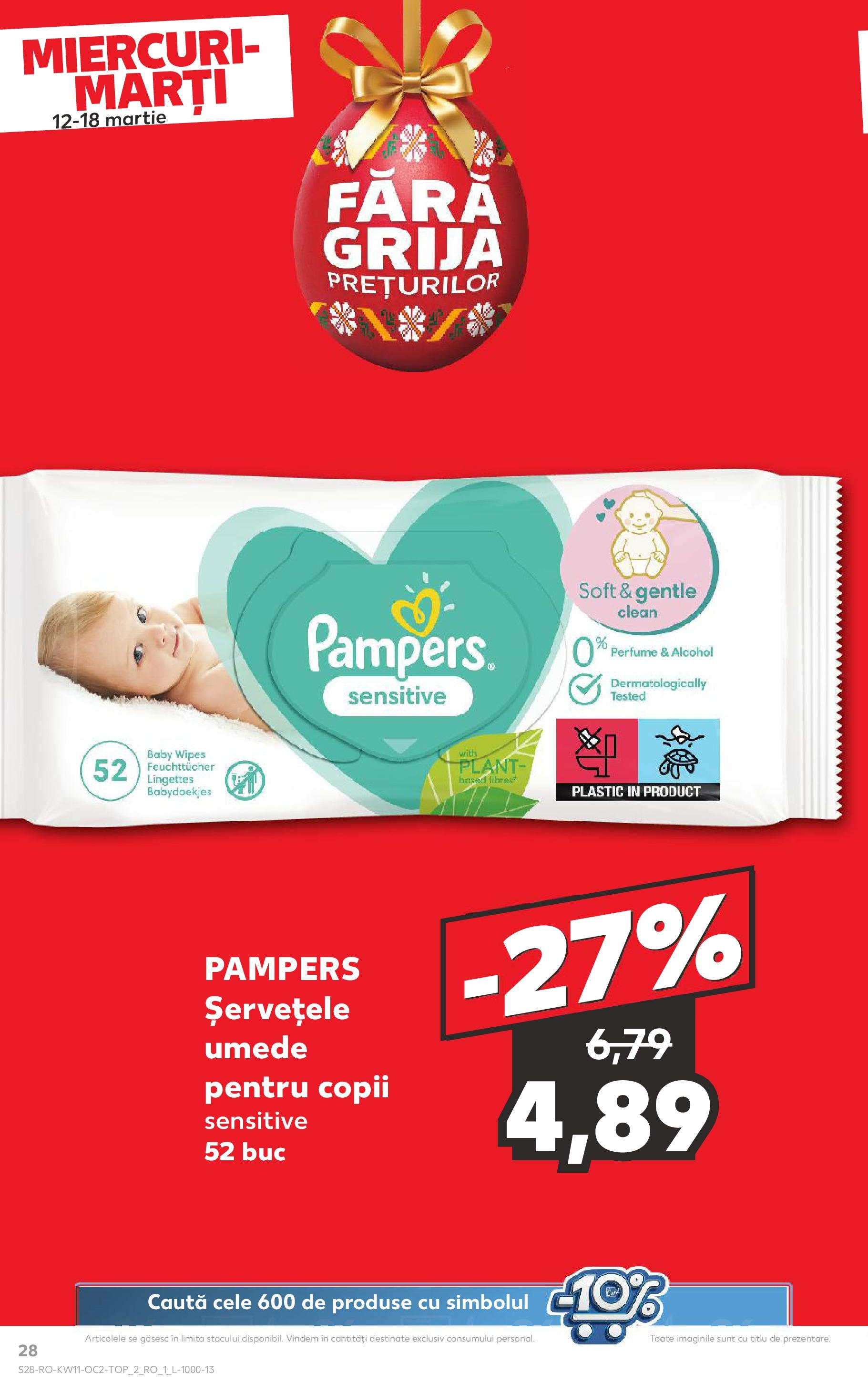 Catalog Kaufland - Bucureşti 12.03.2025 - Revista si Oferta | Pagină: 28 | Produse: Pomelo, Șervețele umede