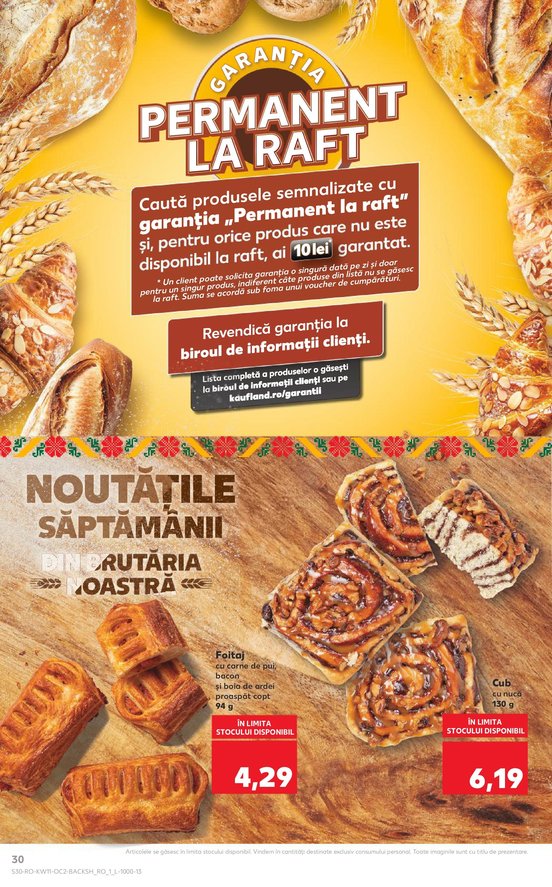 Catalog Kaufland - Bucureşti 12.03.2025 - Revista si Oferta | Pagină: 30 | Produse: Raft, Ardei, Bacon