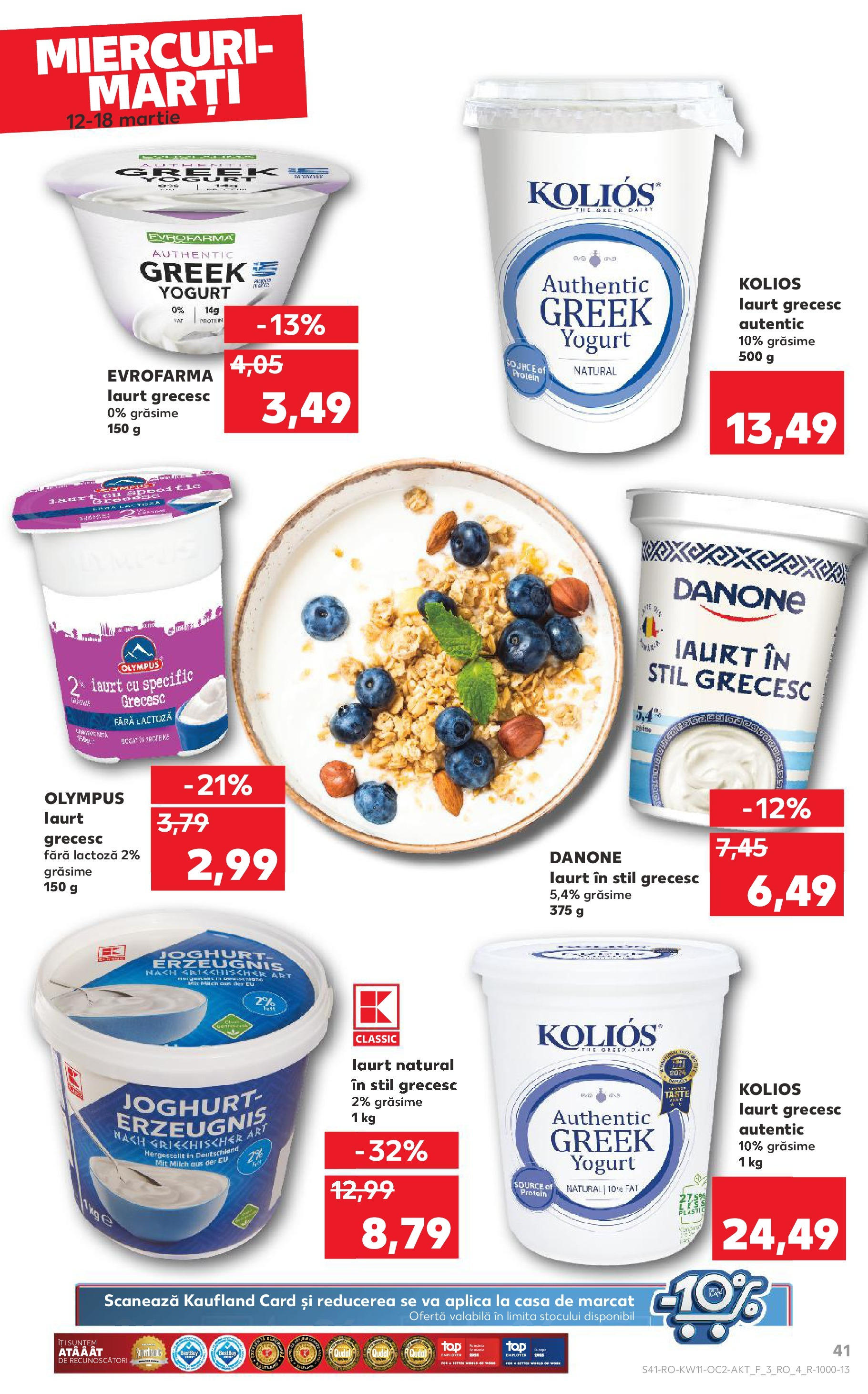 Catalog Kaufland - Bucureşti 12.03.2025 - Revista si Oferta | Pagină: 41