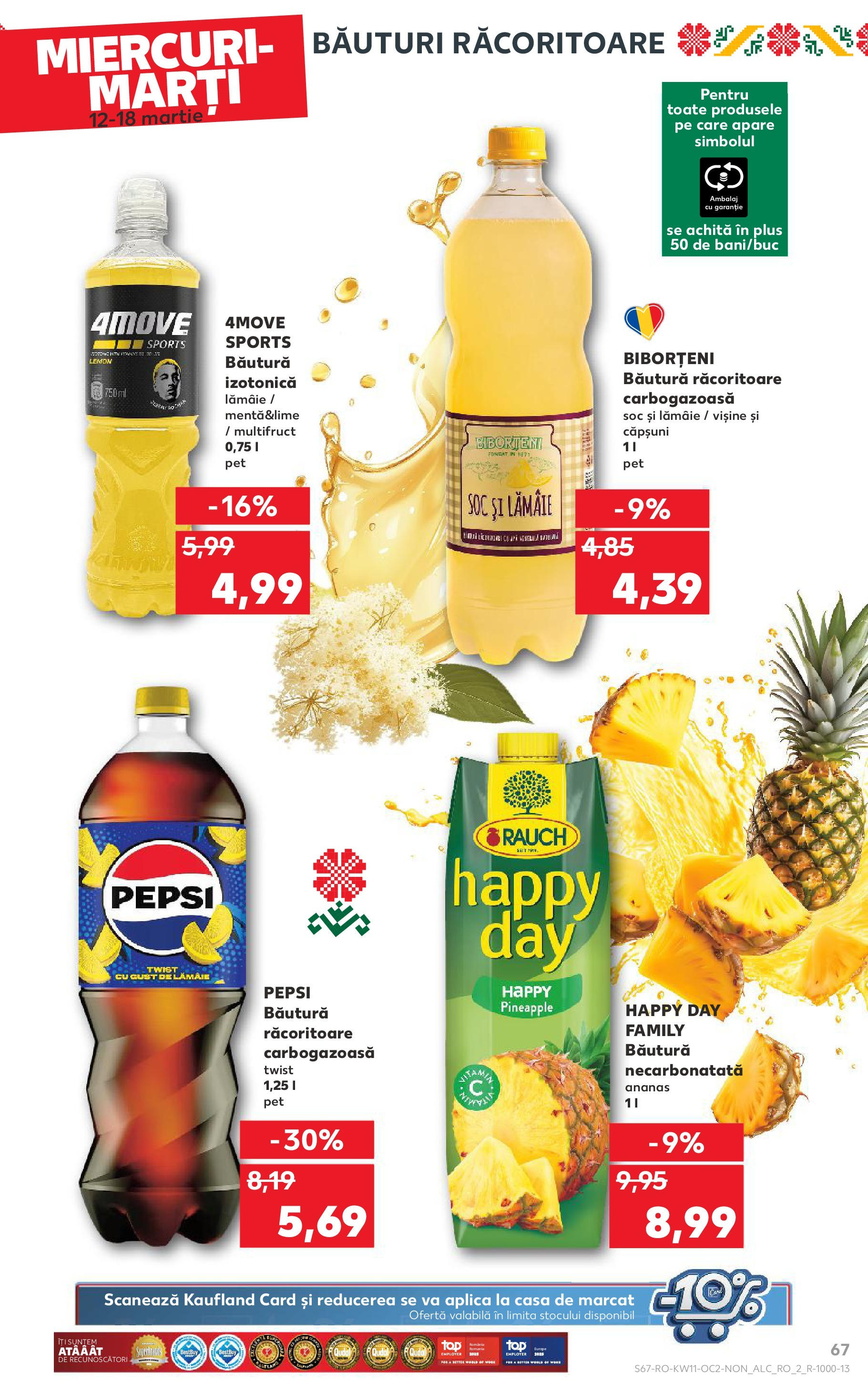 Catalog Kaufland - Bucureşti 12.03.2025 - Revista si Oferta | Pagină: 67 | Produse: Ananas, Căpșuni