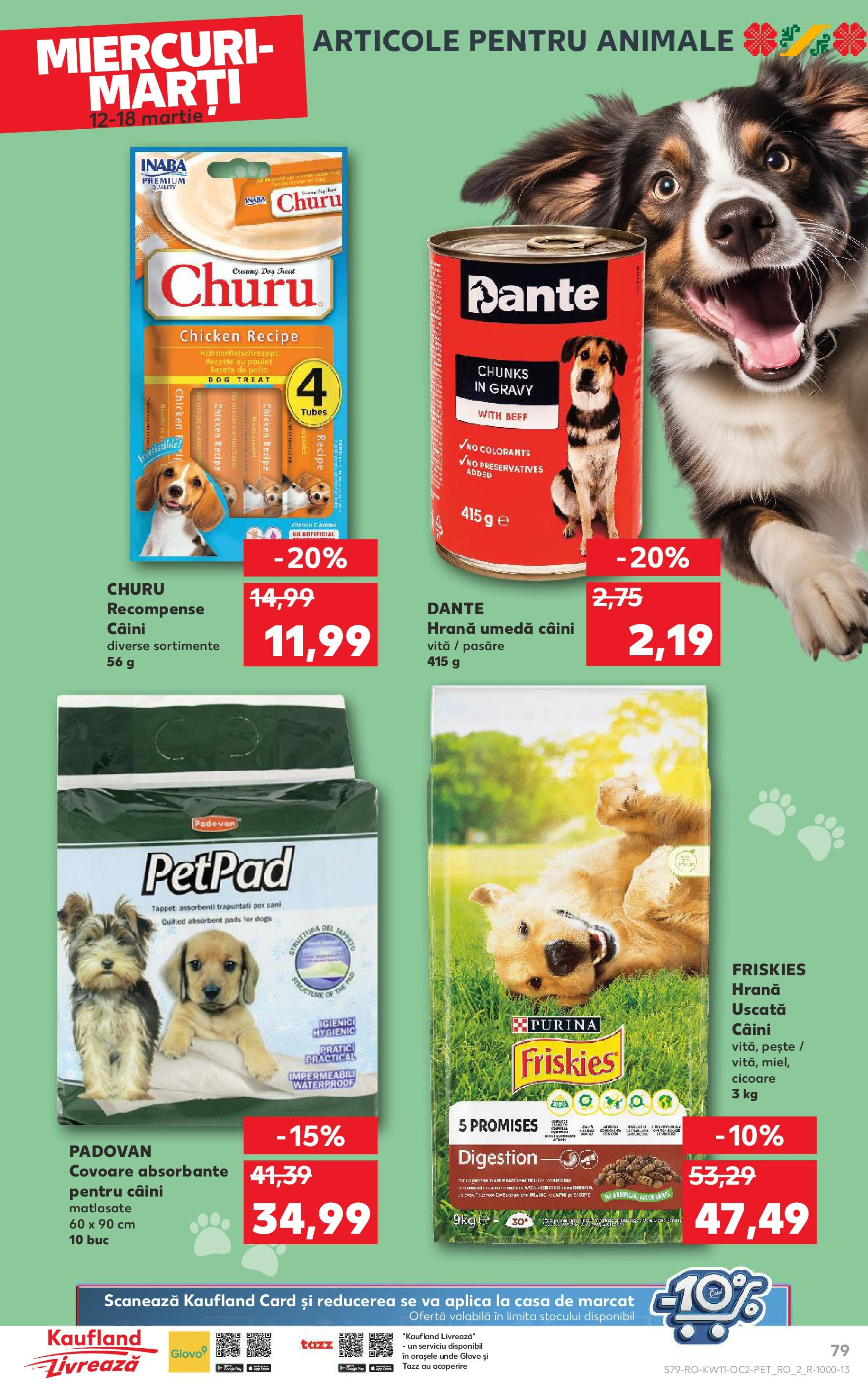 Catalog Kaufland - Bucureşti 12.03.2025 - Revista si Oferta | Pagină: 79 | Produse: Absorbante