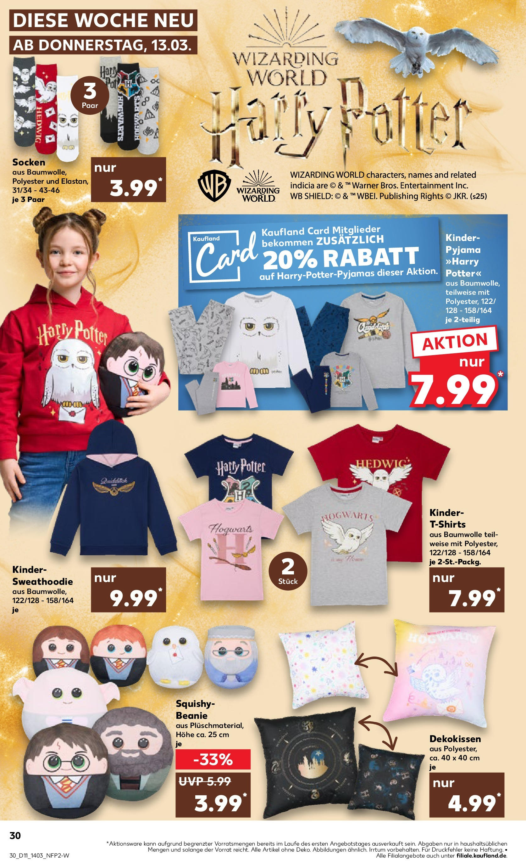 Kaufland - Oberhausen, Concordiastraße 32 (ab 13.03.2025) » Angebote Online zum Blättern | Seite: 30 | Produkte: Socken, Pyjama