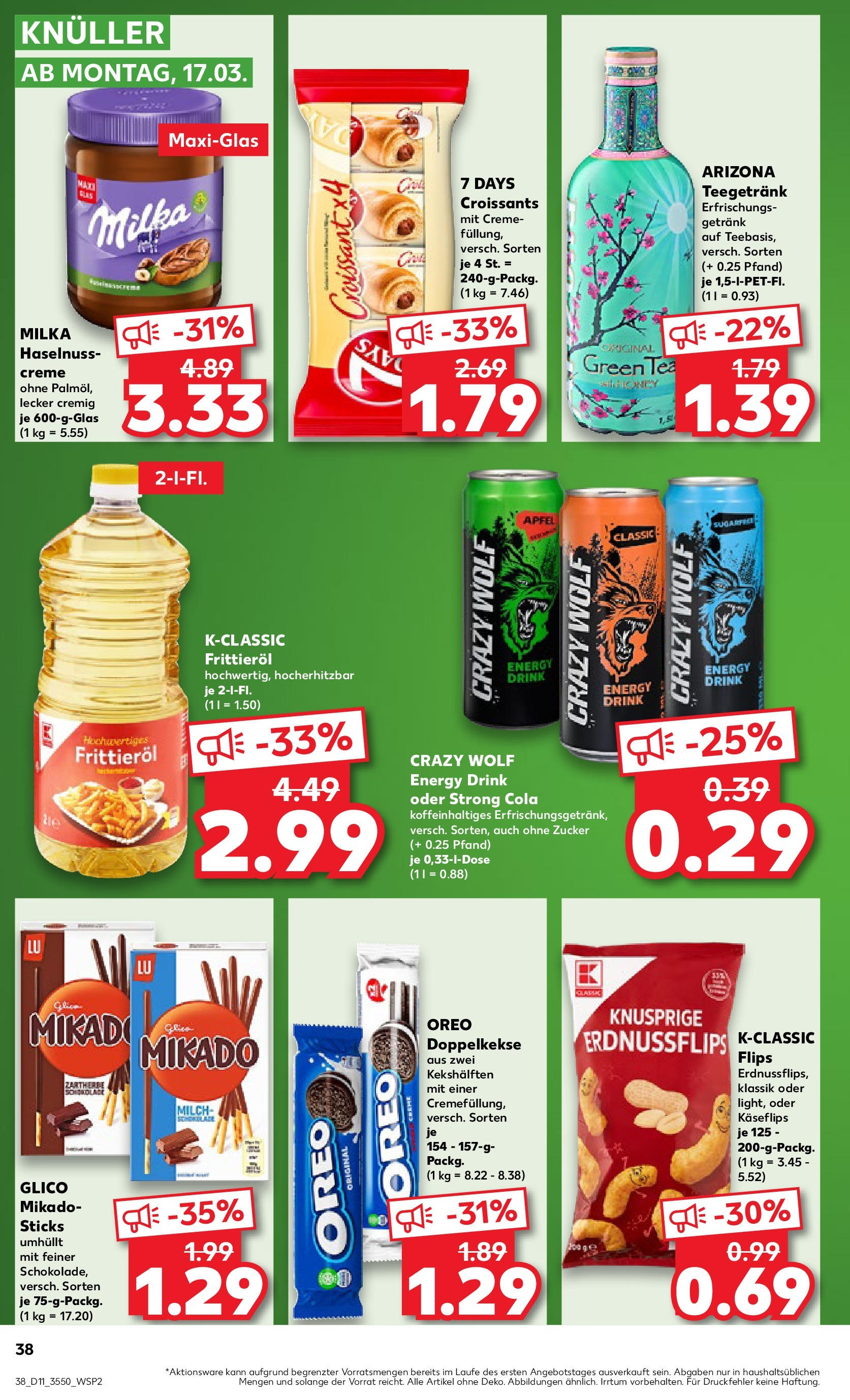 Kaufland - Kaufland: Wochenangebote (ab 12.03.2025) » Angebote Online zum Blättern | Seite: 38 | Produkte: Cola, Äpfel, Croissant, Zucker