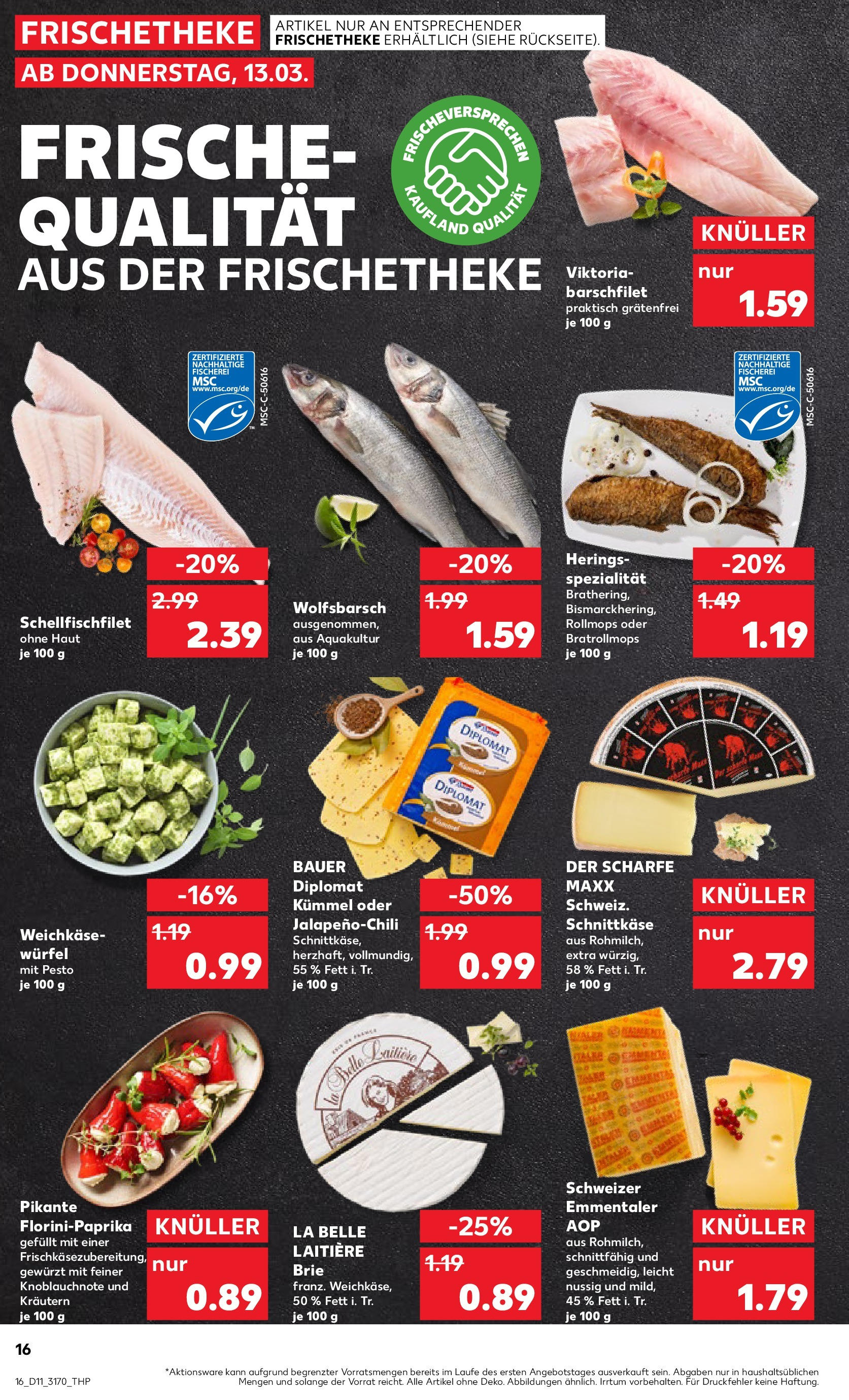 Kaufland - Kaufland: Wochenangebote (ab 12.03.2025) » Angebote Online zum Blättern | Seite: 16