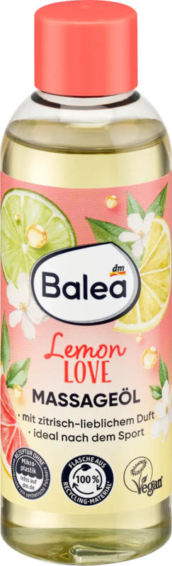 Balea Massageöl Lemon Love