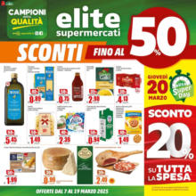 Sconti fino al 50%