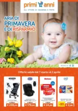 Aria di primavera e di risparmio