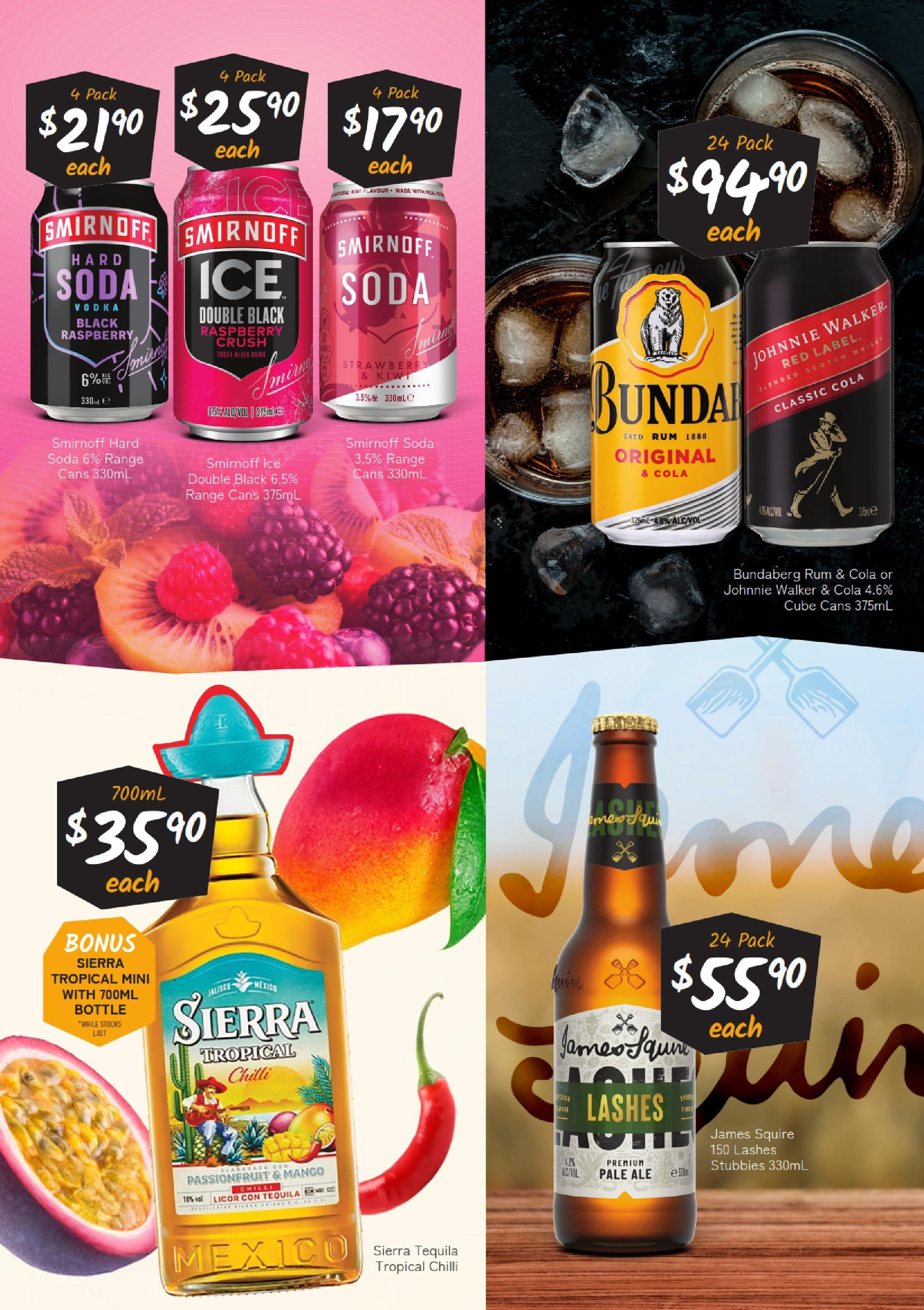 Cellarbrations - St Patrick’s Day. QLD 10/03 - 09/03/2025 > weekly / monthly specials | Page: 3 | Products: Passionfruit, Rum, Chilli, Raspberry