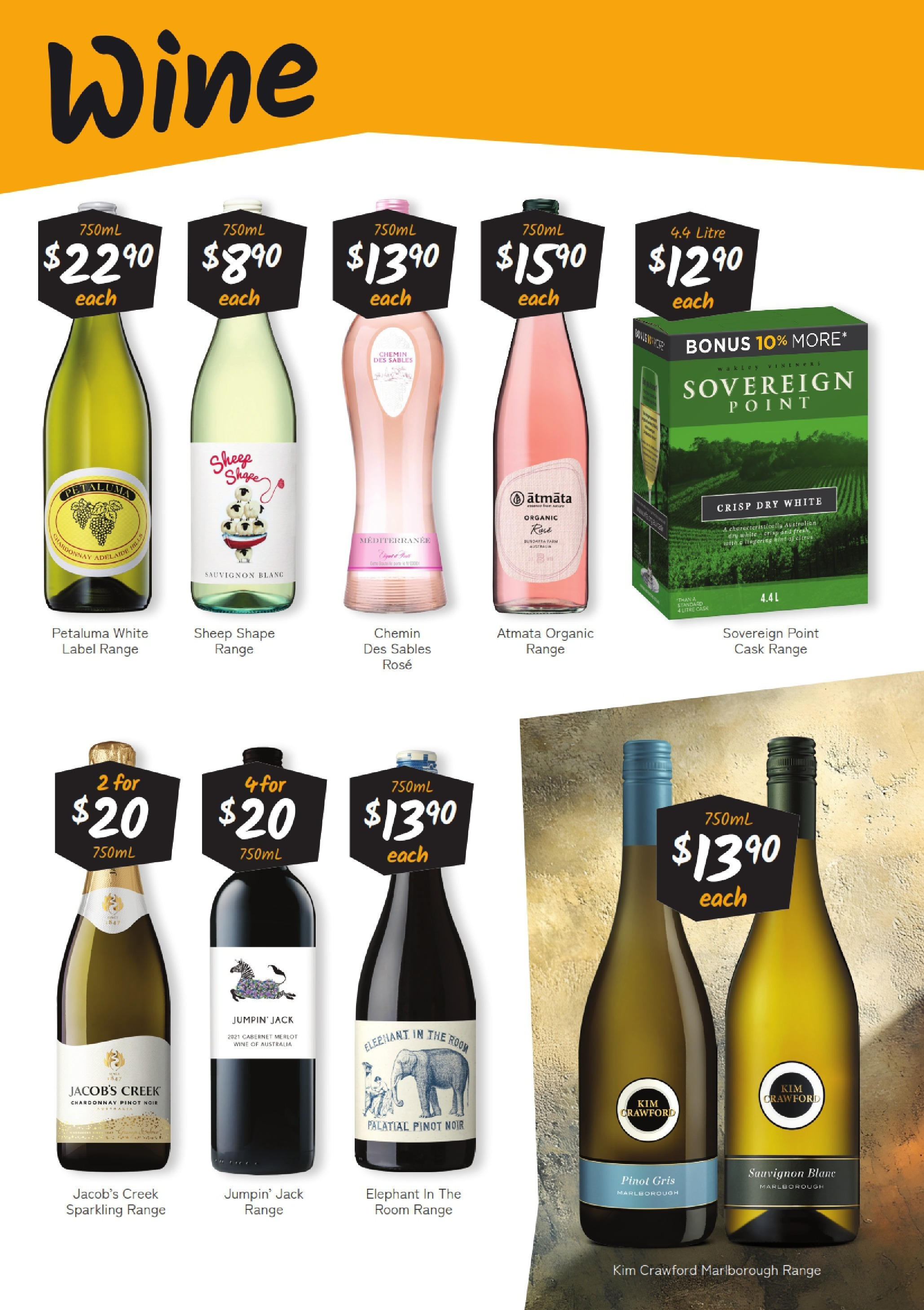 Cellarbrations - St Patrick’s Day. QLD 10/03 - 09/03/2025 > weekly / monthly specials | Page: 4 | Products: Wine