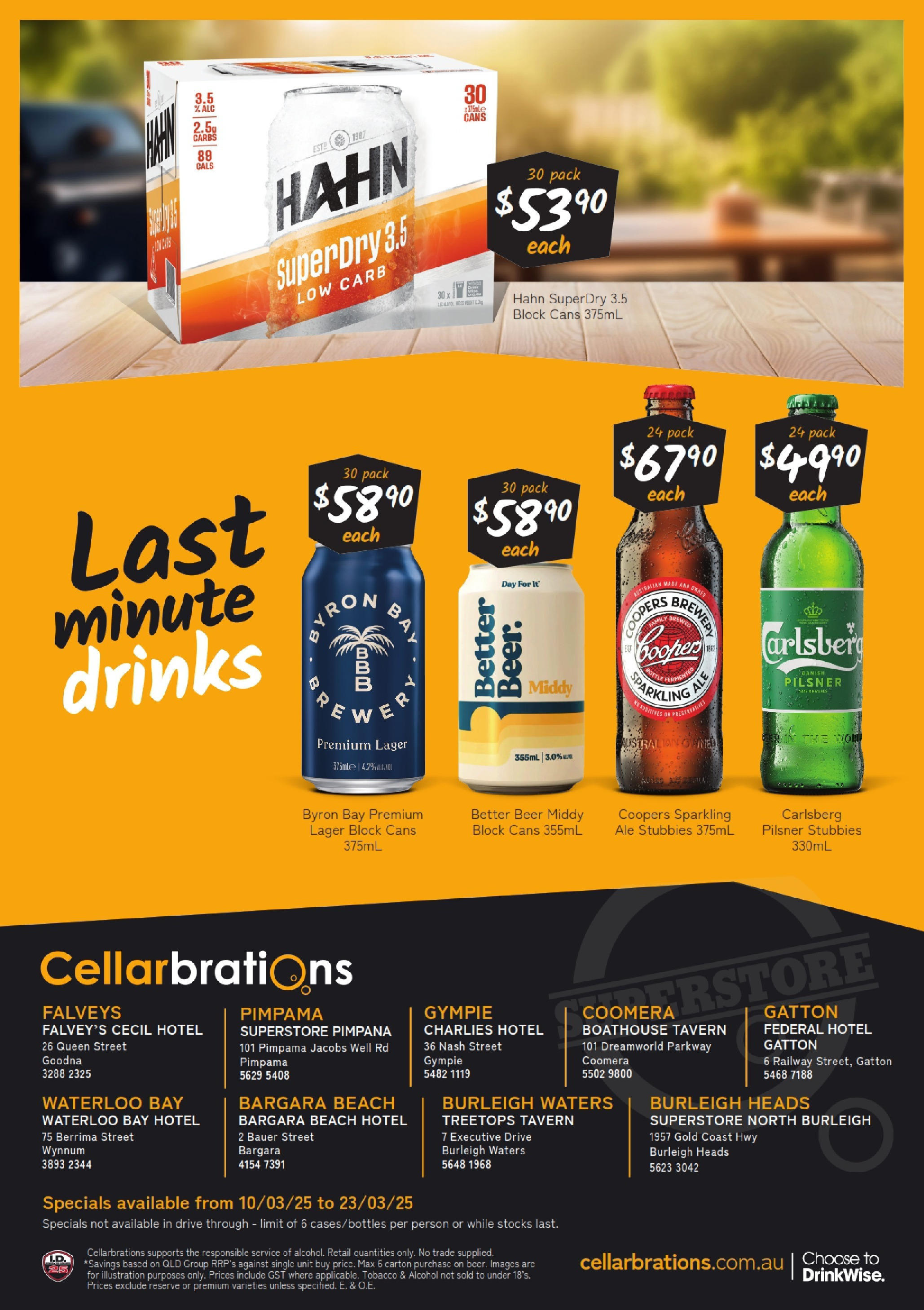 Cellarbrations - St Patrick’s Day. QLD 10/03 - 09/03/2025 > weekly / monthly specials | Page: 8 | Products: Beer