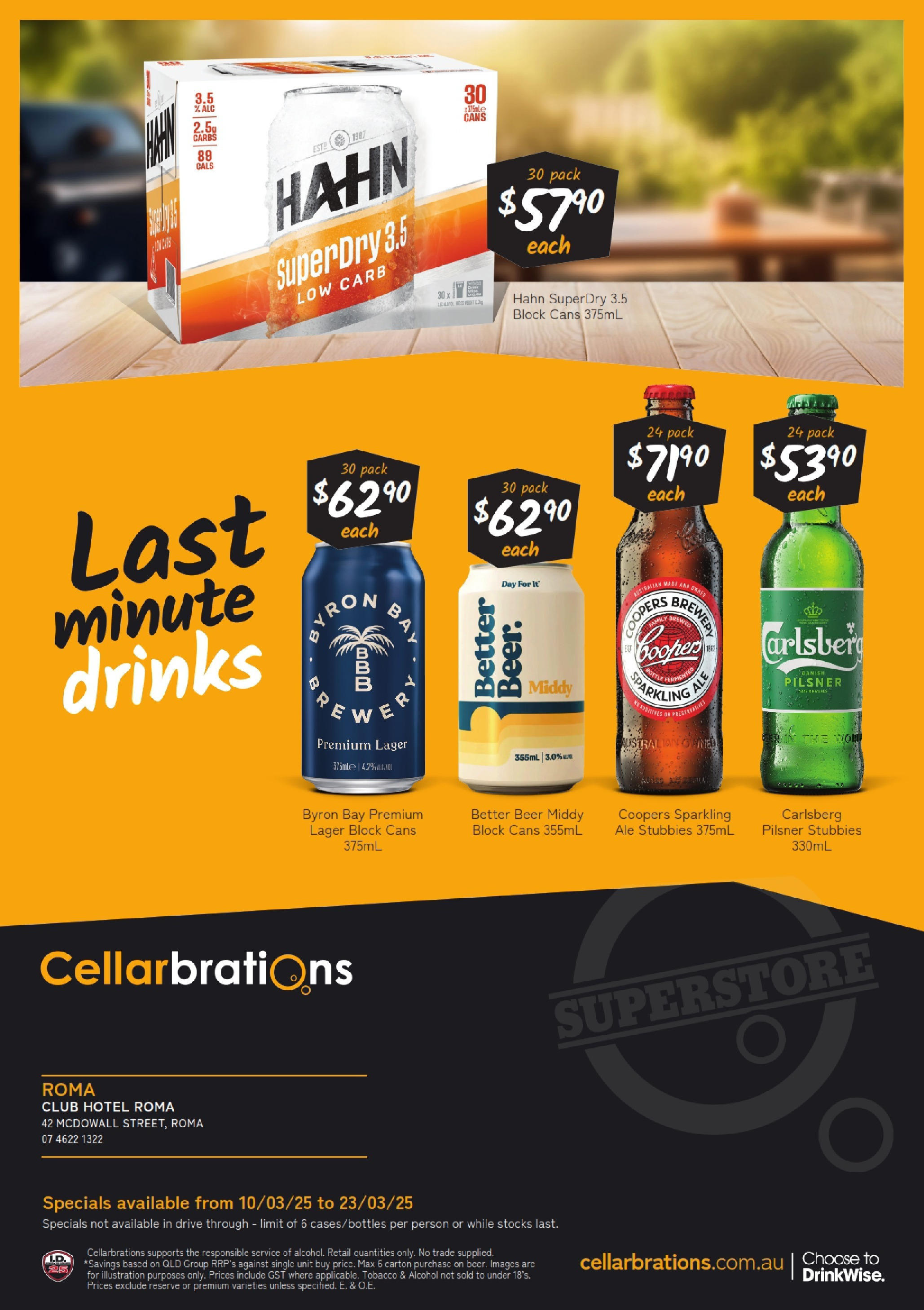 Cellarbrations Catalogue Roma - 10/03/2025 > weekly / monthly specials | Page: 8 | Products: Beer