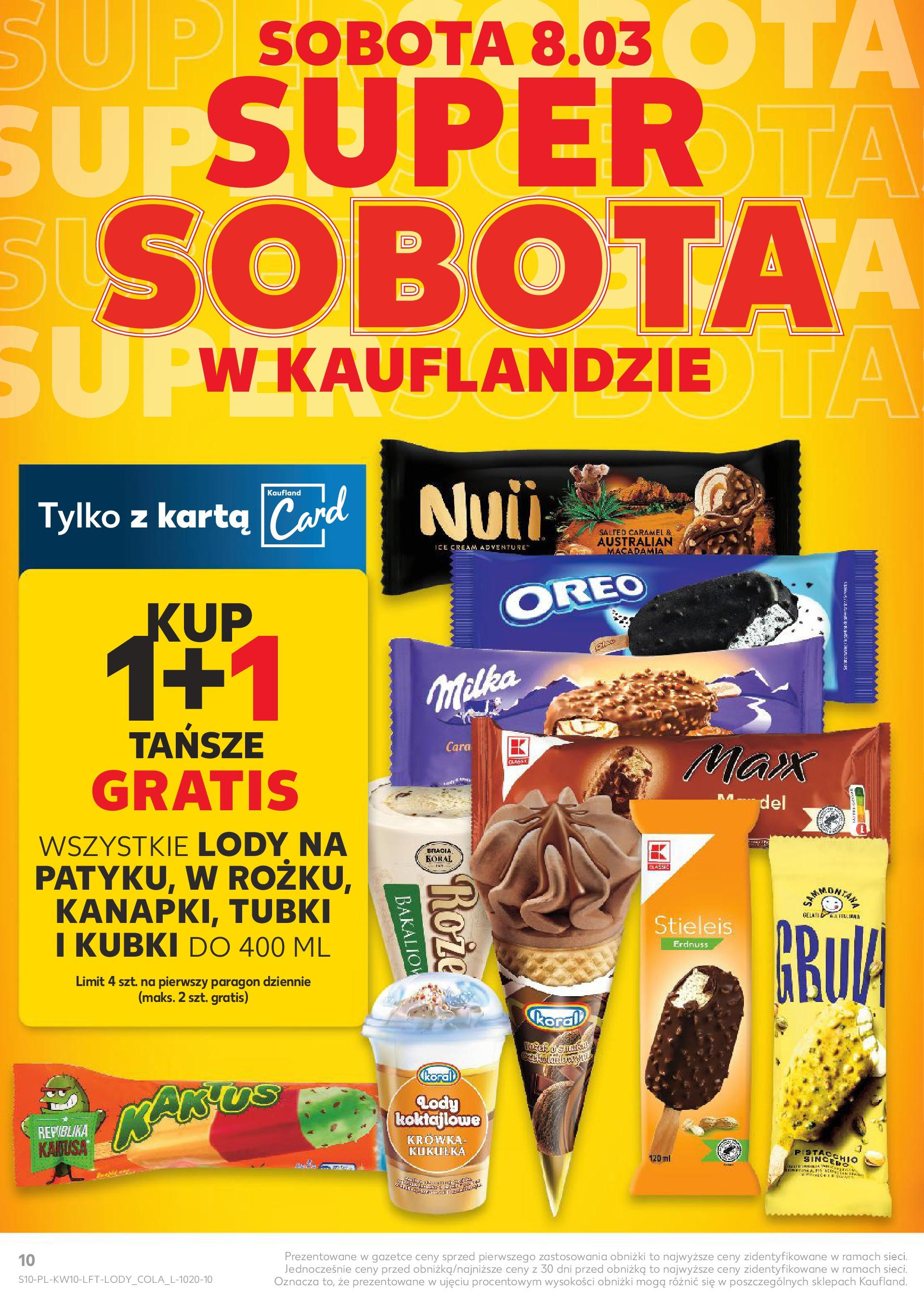 Kaufland gazetka od 06.03.2025 - od jutra PDF | Strona: 10 | Produkty: Karta, Schab, Szynka, Boczek