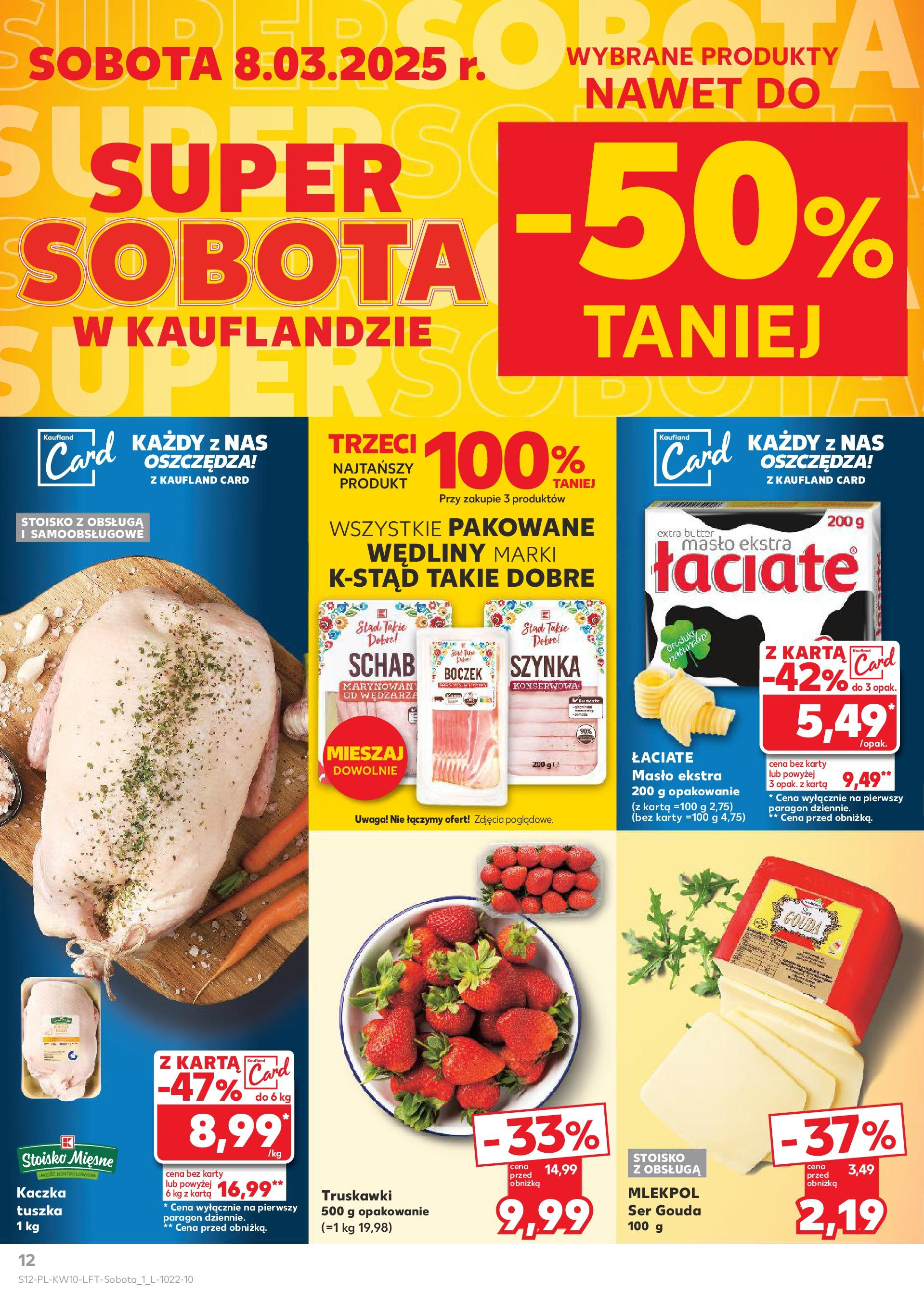 Kaufland gazetka od 06.03.2025 - od jutra PDF | Strona: 12 | Produkty: Goździki, Kalanchoe, Tulipany