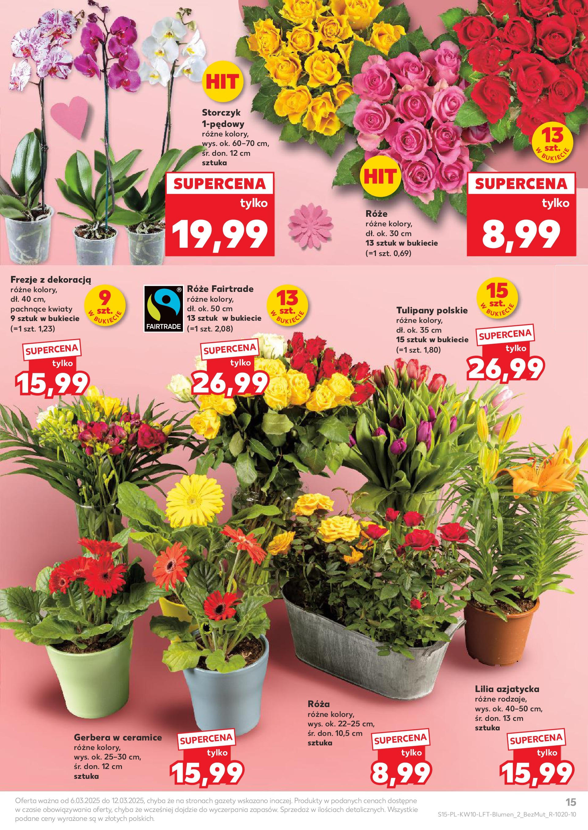 Kaufland gazetka od 06.03.2025 - od jutra PDF | Strona: 15 | Produkty: Praliny, Bombonierka, Lego, Ferrero rocher