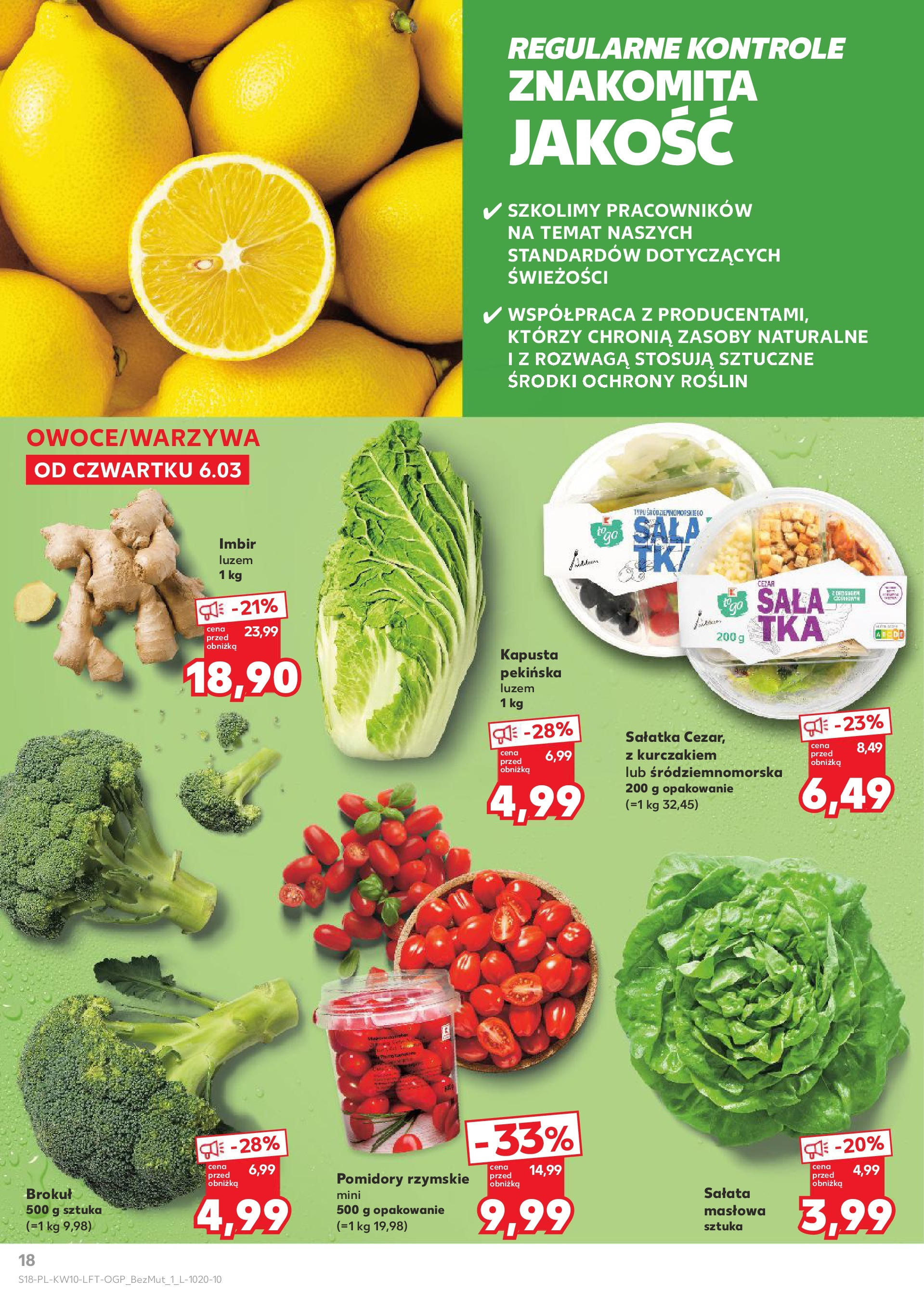 Kaufland gazetka od 06.03.2025 - od jutra PDF | Strona: 18 | Produkty: Mięso, Wołowina