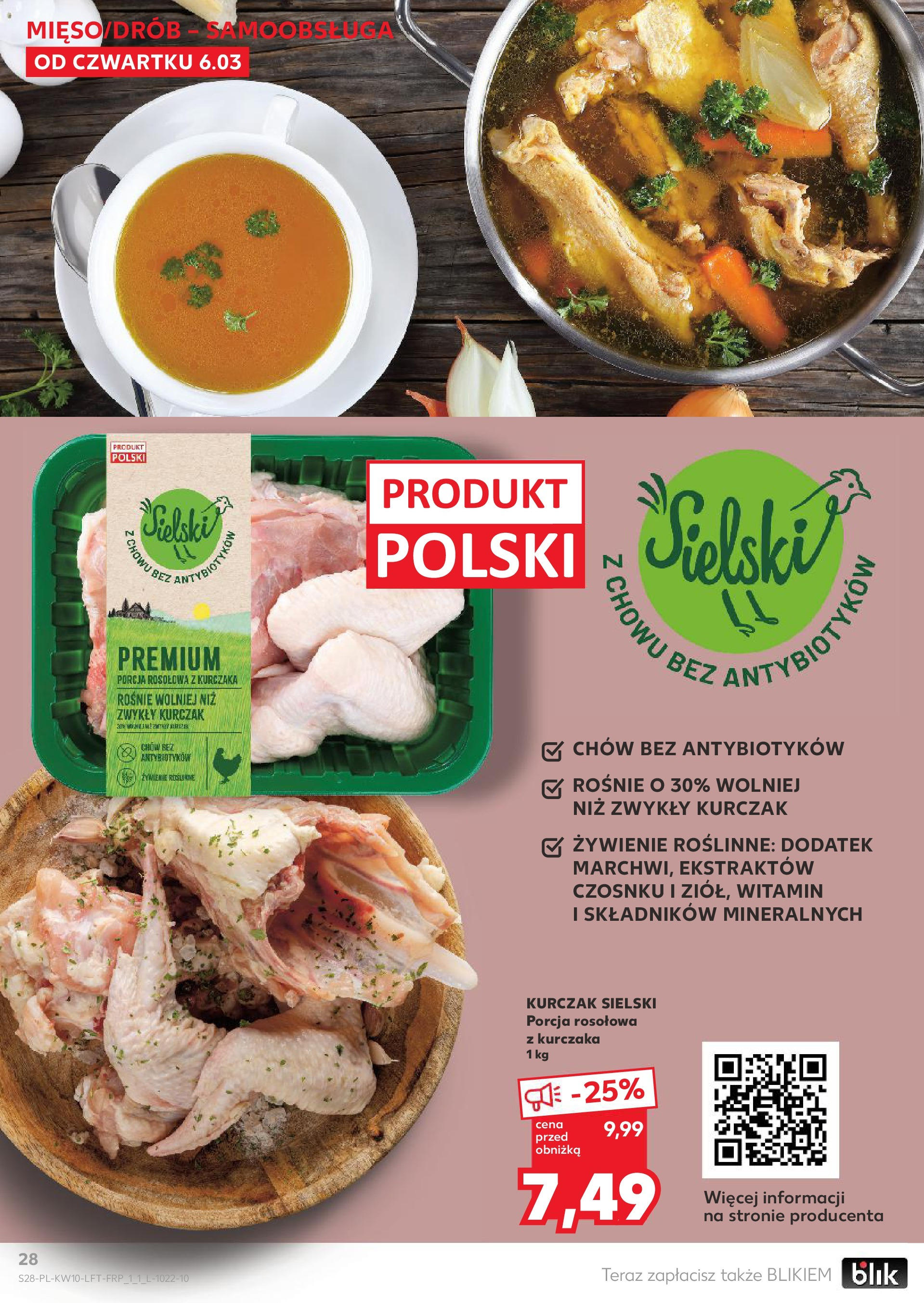 Kaufland gazetka od 06.03.2025 - od jutra PDF | Strona: 28 | Produkty: Karta, Parówki, Szynka, Wędliny