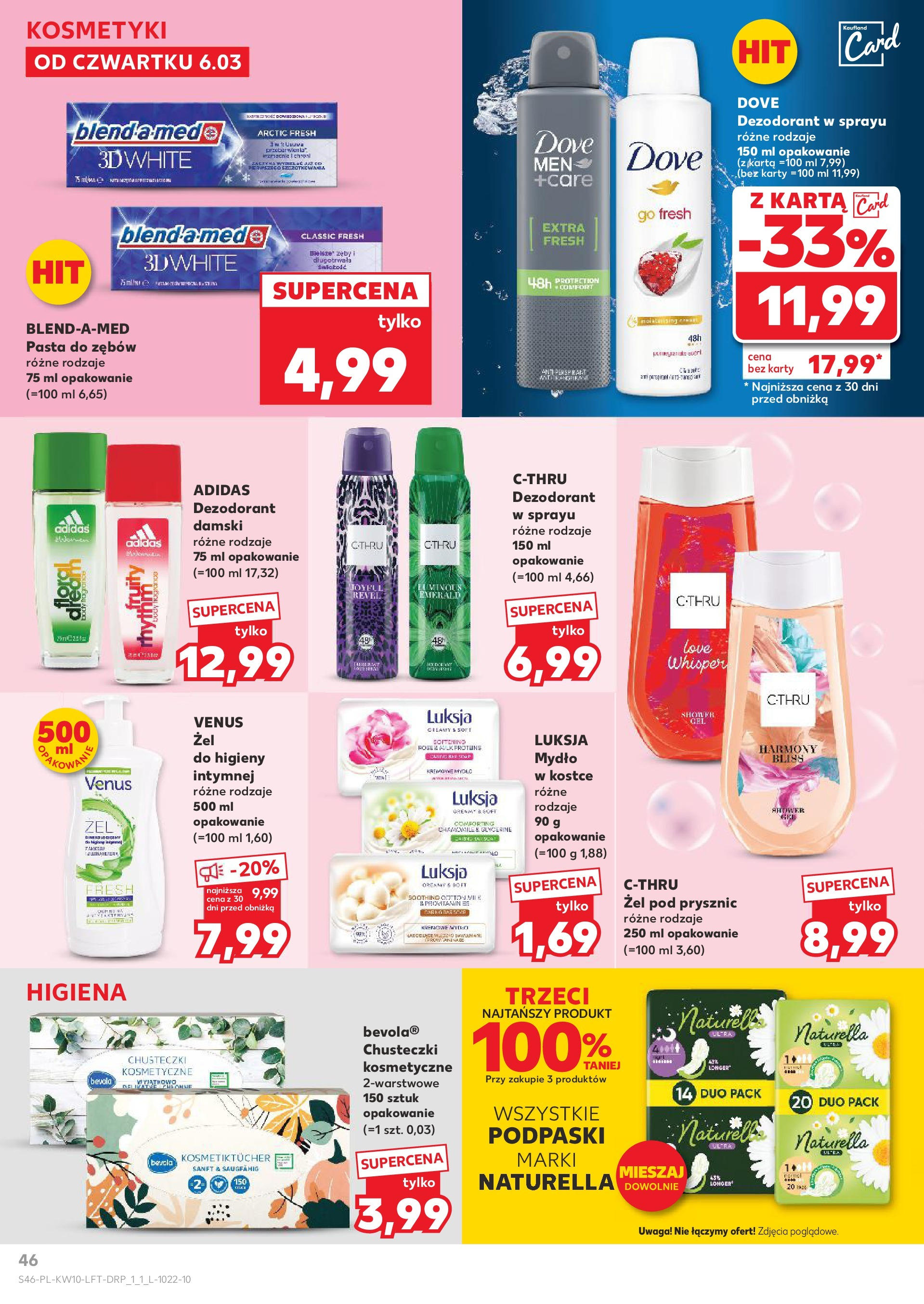 Kaufland gazetka od 06.03.2025 - od jutra PDF | Strona: 46 | Produkty: Karta, Kaszka dla dzieci, Kukurydza, Marchewka