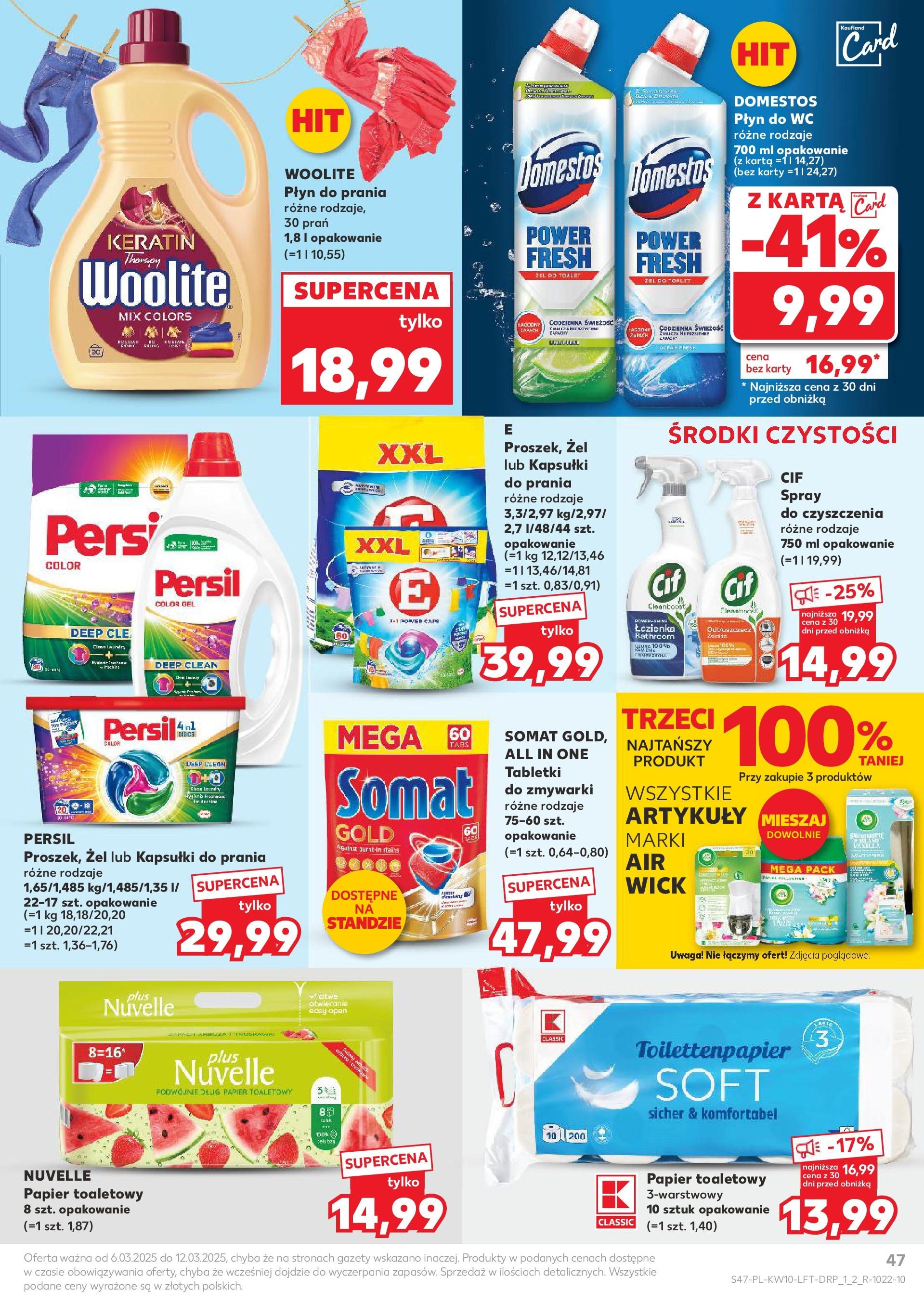 Kaufland gazetka od 06.03.2025 - od jutra PDF | Strona: 47 | Produkty: Karta, Pedigree, Karma dla kotów, Karma dla psów