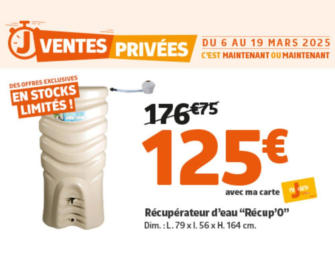 Nos ventes privées