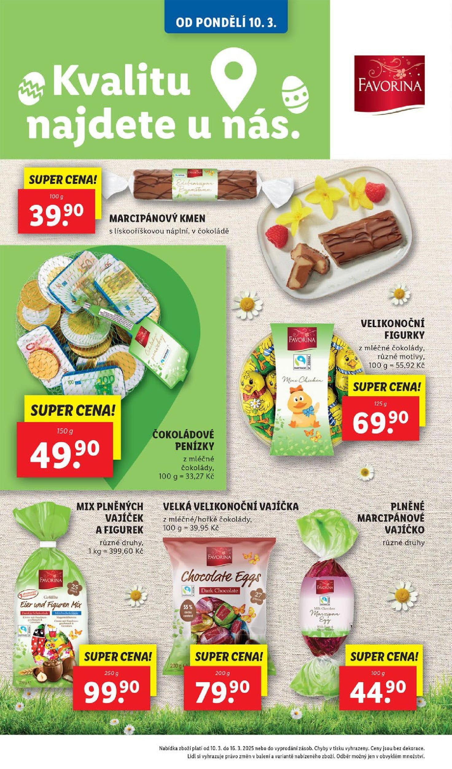 Lidl leták od 11.03.2025 - Nový akční leták | Strana: 26 | Produkty: Vajíčka, Figurky, Milk chocolate