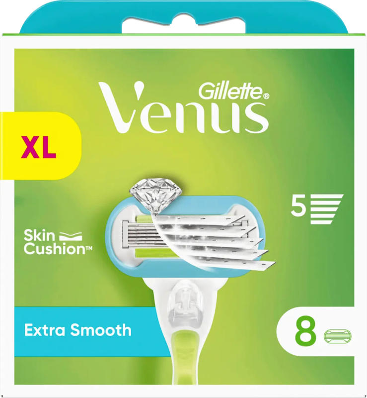 Gillette Venus Rasierklingen, Extra Smooth