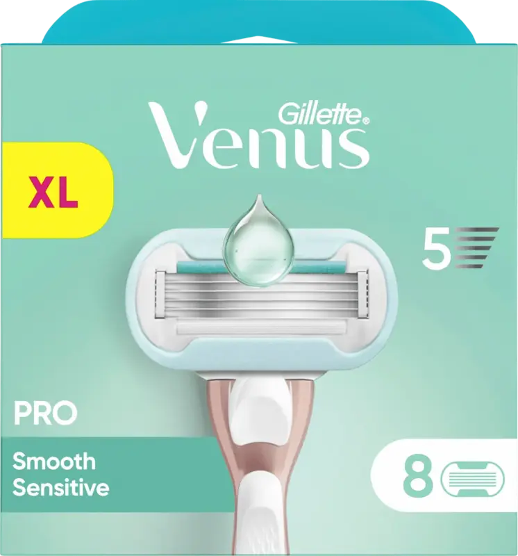 Gillette Venus Rasierklingen Pro Smooth Sensitive