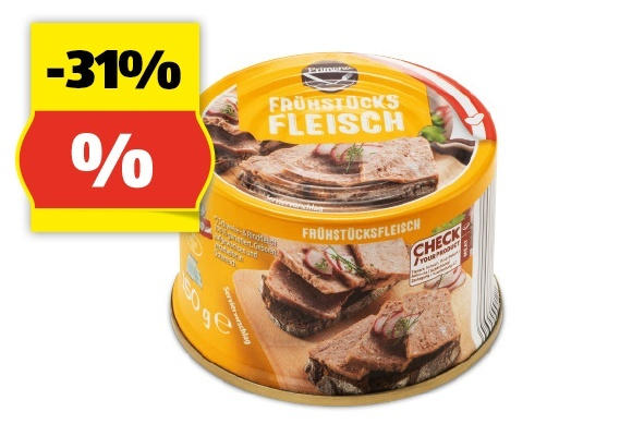 PRIMANA Frühstücksfleisch, 150 g