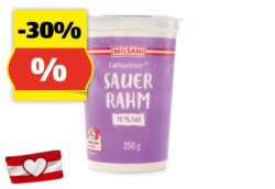 MILSANI Sauerrahm laktosefrei, 250 g