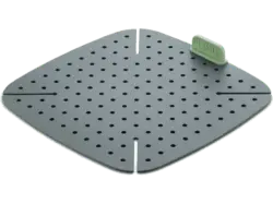 Lékué 887109 Airfryer Flexi-Einlage Grau