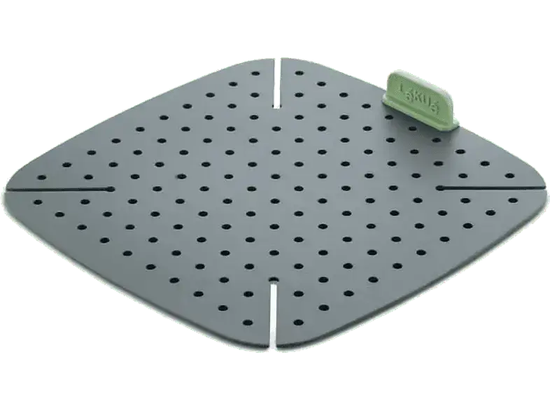 Lékué 887109 Airfryer Flexi-Einlage Grau