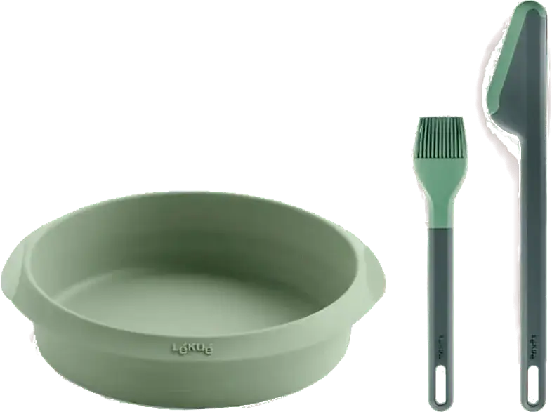 L&eacute;ku&eacute; 887185 Airfryer Backformset 20cm, 3tlg.; Backform Set f&uuml;r Airfryer 20cm, 3tlg.