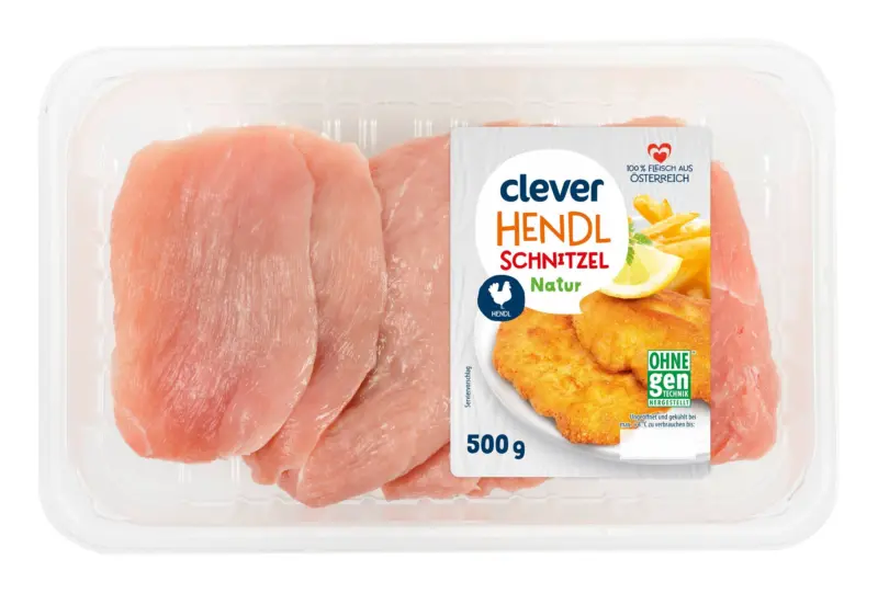 Clever Hendlschnitzel