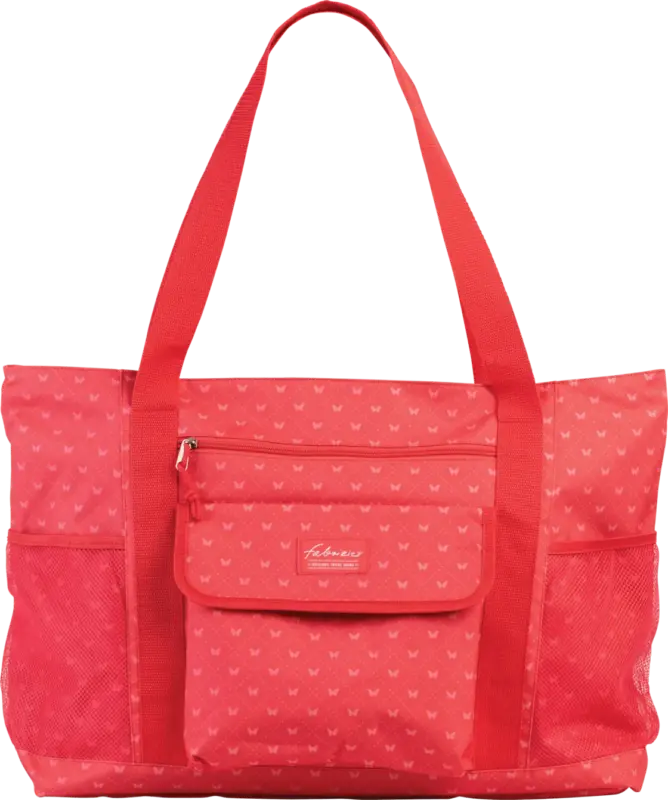 Fabrizio Strandtasche/Shopper XXL, rot